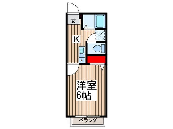 プチメゾンの物件間取画像